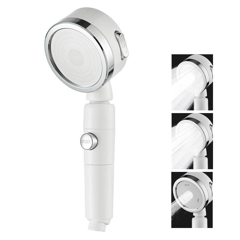 3 Modi Bad Handbrause Hochdruck Wassersparend Badezimmer Duschkopf SPA Düse ELF005