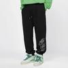 Li Ning Badfive Loose Fit Sports Pants With Print Men Bottoms Black AKLRG21-2