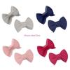 2 Pack Convenient Silicone Finger Protector Oven Gloves Silicone Bowknot Clip Heat Insulation Clip for Kitchen Safety HX6C