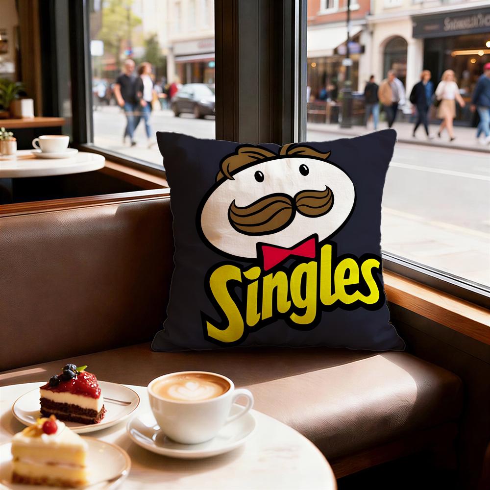 Brand Pringles Cushion Cover Decorative Cushions Covers Cover Sofa x Pillow Piece x x Pillowcase