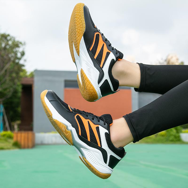 36-46 Unisex Shock Absorption Anti-skid and Wear-resistant Outdoor Badminton Shoes Tennis Shoes Table Tennis Shoes