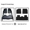 Shangjie H5 Extended Range Car Mats: TPE Door Sill Trim, Double Layer, Wear-Resistant Interior Protection.