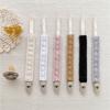 Infant Pacifier Clips Soft Lace Pacifier Chain Nipple Bracket Holder Ideal For Nipples Baby Toddler Toy Clip Infant Shower Gift Idea