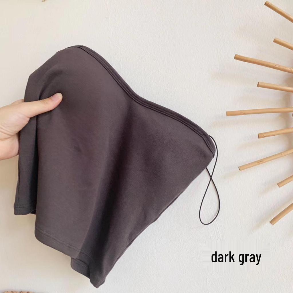 Ölgemälde Mädchen Geripptes Baumwoll-Spaghettiträger-Tanktop mit Wickelbrust-Bandeau und Unsichtbarem Träger Wunderschönes Rückendesign für Frauen