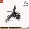 Retro Wooden Box Seven-Character 90° Iron Hinge - Small Leaf Hinge for Airplane-Style Hardware