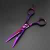 6 Inches 7 Inches, Purple, Hand Shape, Pet Scissors, Beauty Scissors, Straight Scissors, Tooth Scissors, Thin Scissors and Curved Scissors.