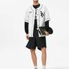 Li-Ning X OG_Slick Collaborative Skateboard Series Letter Print Drawstring Loose Casual Shorts Men Bottoms Black AKST459-1