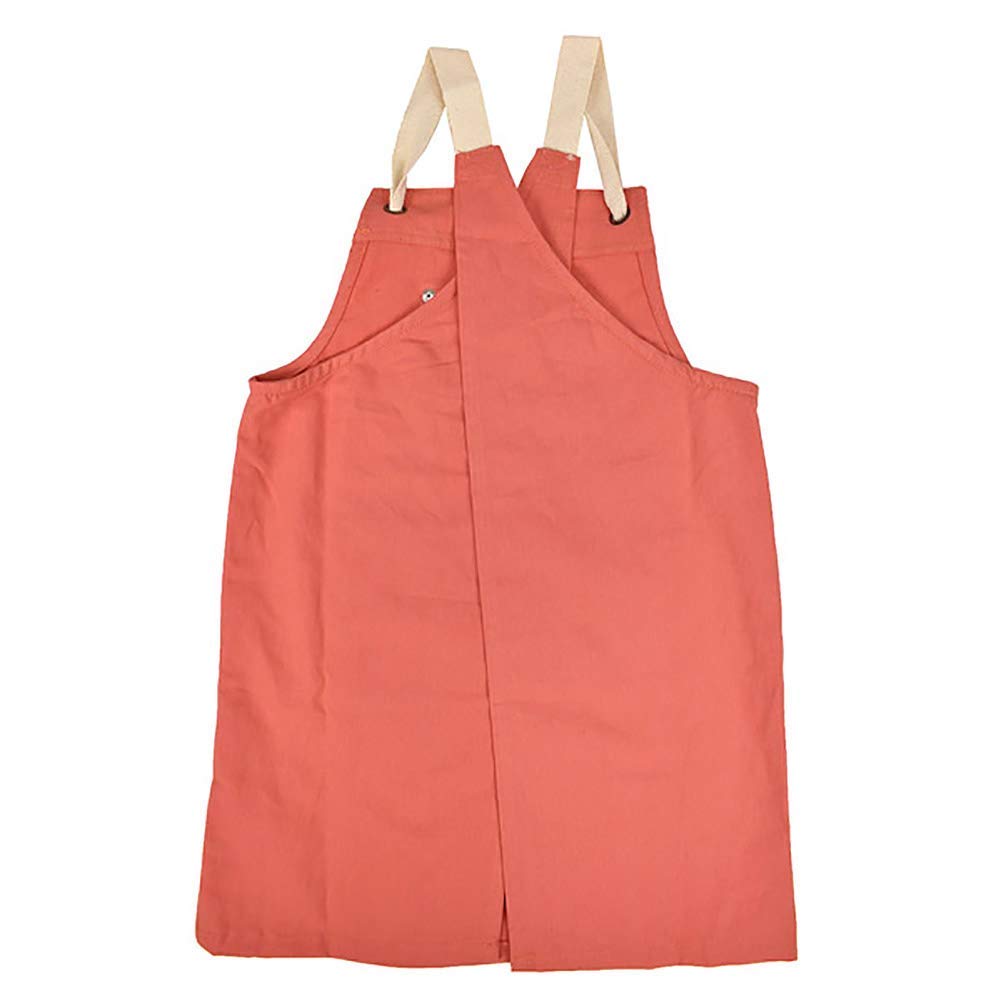 Ocean Ground Apron COOKDAY 1918003 & Set, Kids/Junior, Orange, Large,