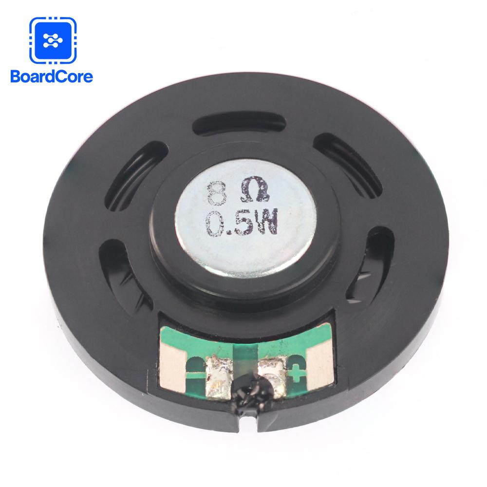 5PCS/LOT 0.5W 8Ohm Speaker 36MM Ultra-thin Inner Magnet Loudspeaker 36×6.2MM 0.25 Watts For Toy Car Music Boxes Doorbell Horn