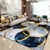 Modern Luxury Large Area Rugs for Living Room Decoration Geometry Carpet Comfortable Soft Bedroom Bedside Rug Non-slip Doormat