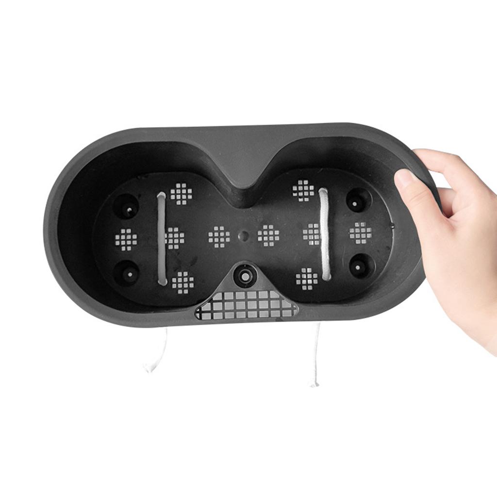 Self Watering Planter with Water Level Indicator Desktop Lazy Flowerpot Self Absorption Planter Pot for Home Office Decoration