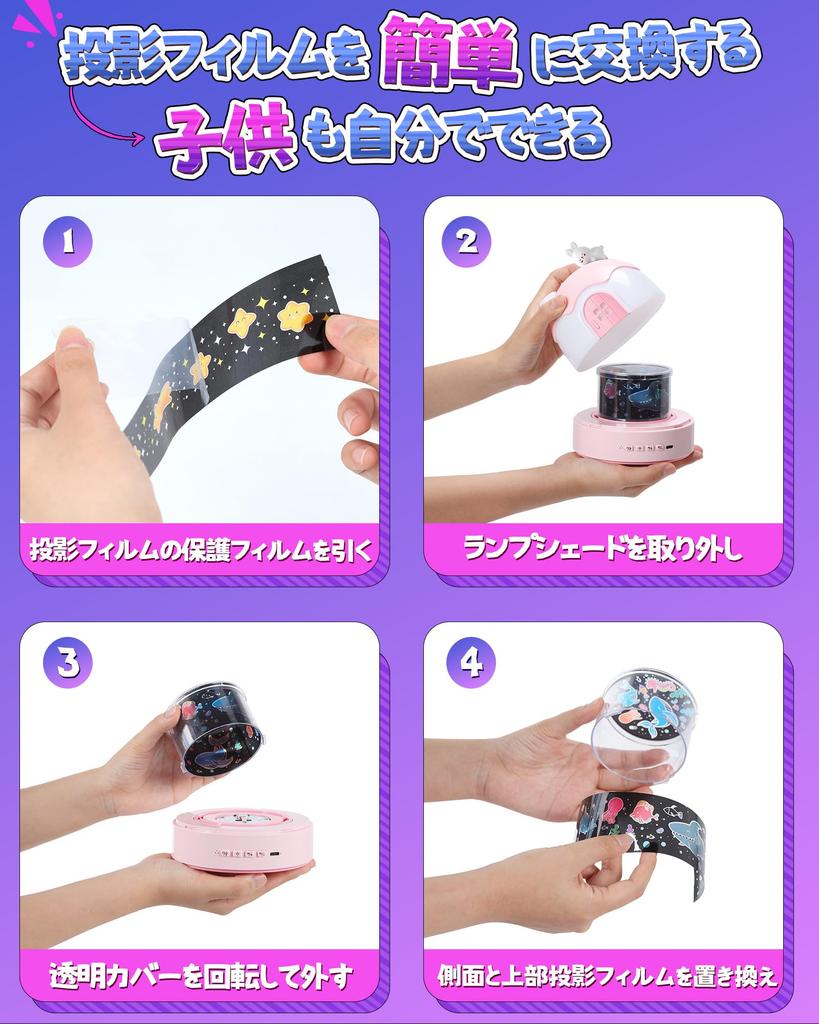 Planetarium for Home Children Skirfy Toy Projector Home Planetarium Indoor Planetarium Bedside Lamp Night Light Multifunctional Planetarium 14