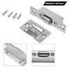 Cupboard Door Latches 90*19mm Door Latches Cupboard Cabinet Roller Latch Lock Wooden Door Stops Home Furniture Hardware
