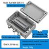 Caja de Conexiones Estanca para Exteriores de Aleación de Aluminio con Terminales
