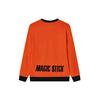Fila Letter Casual Round Neck Long Sleeve Knit Sweater Men Sweater Fire-Tongue-Orange F11M249401F-OR
