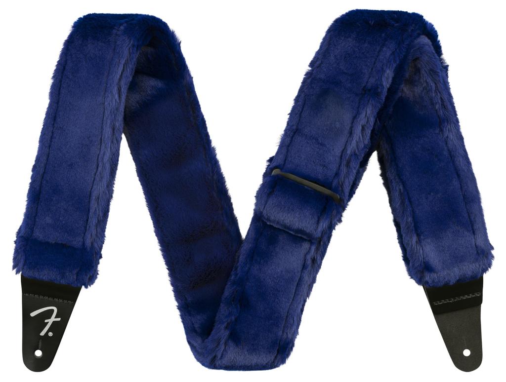 Plush Strap Blue Fender Fender/Poodle [Guitar Strap]