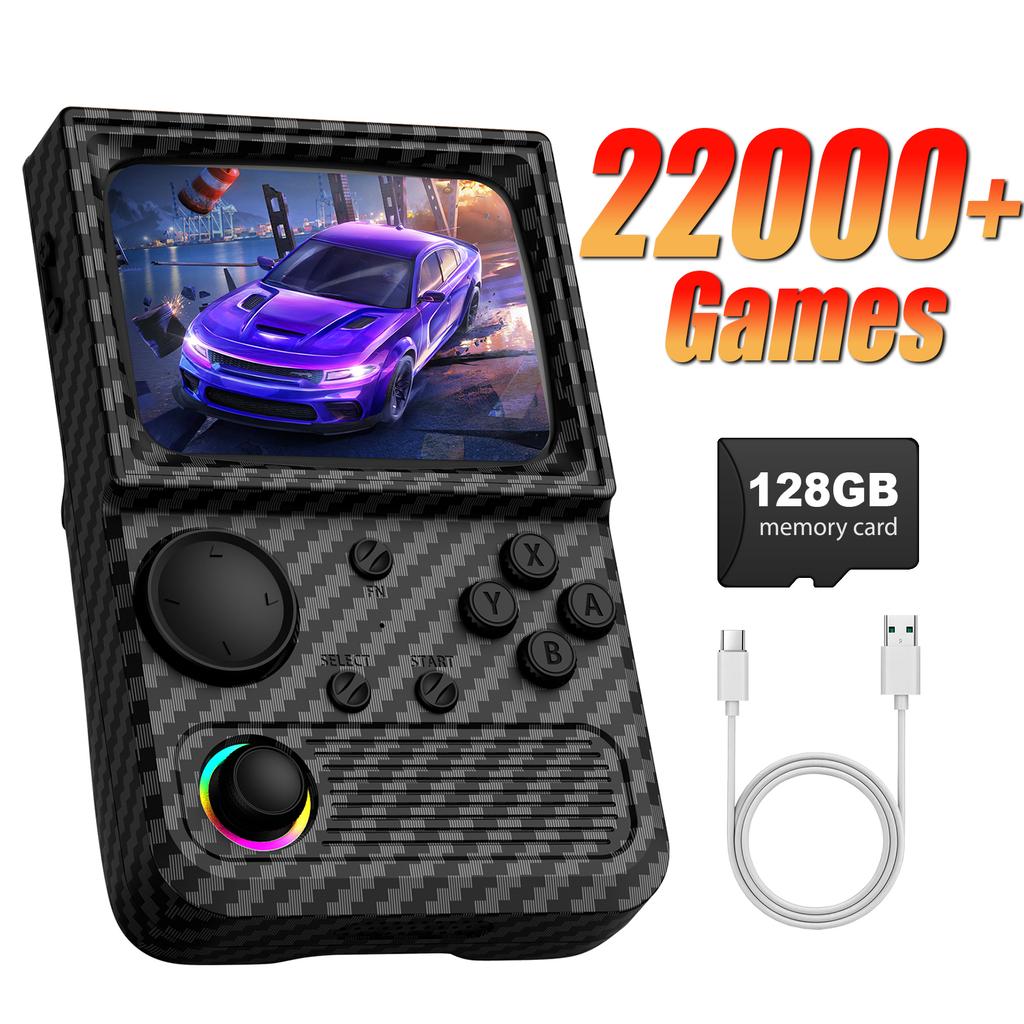RG40 Retro Handheld Game Console EmuEMEC System 3.5'' IPS Screen Wi-Fi Multiplayer Portable Pocket Video Console