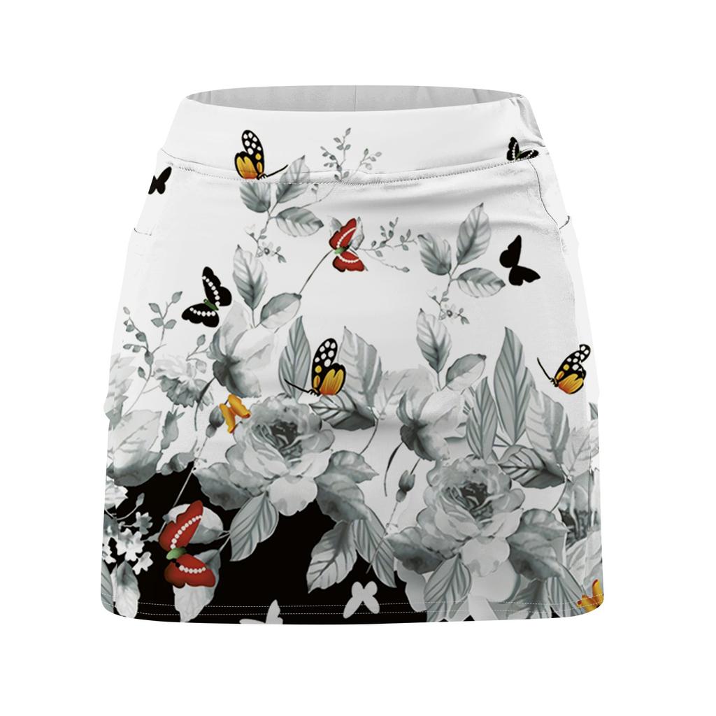 Women's Elastic Yoga Pants Striped Printed Sports Shorts Lightweight High Waisted Tight Jogging Pants