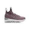 Nike Lebron 15 Wine Red Slip Resistant Cushioning Mid top Basketball Shoes Red White Unisex 922811-201