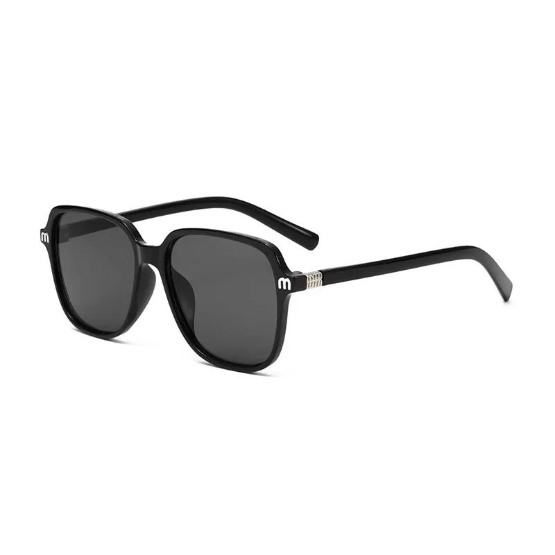 NEW Brand Sunglasses Women's Square Classic Large Frame Fashion Men's Rectangular Letter Design Retro Sun Glasses UV400