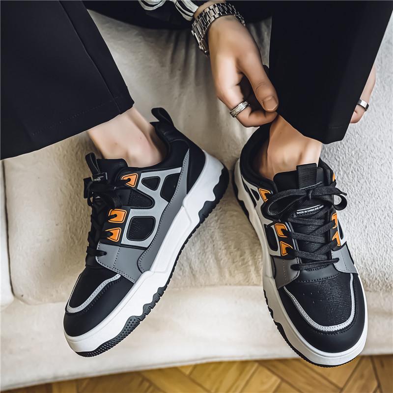 Męskie Casualowe Cztery Pory Roku Moda Studenci Wygodne Sneakersy Chłopcy Modne Miękka Podeszwa Oddychające Buty