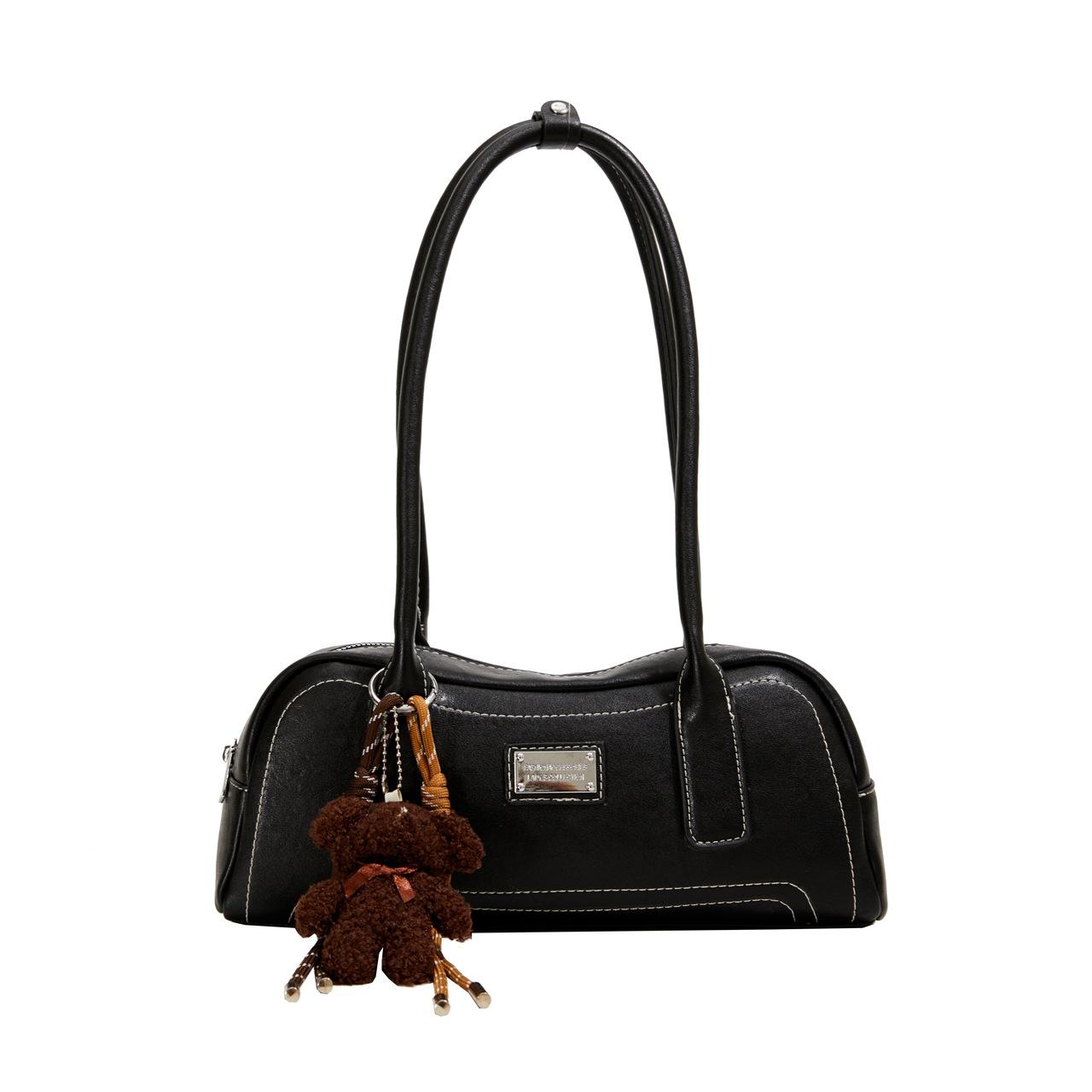 

Модная сумка Женская универсальная сумка через плечо Новая женская сумка no pendant чёрный