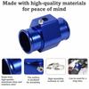 Aluminum Water Temp Sensor Engine Water Temp Gauge Hose Adapter Temp Joint Pipe  Universal Fitment