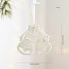 Christmas Bow Ornament Sparkling White Christmas Bell Christmas Star Ornament Festive For Party Decoration Holiday Celebration