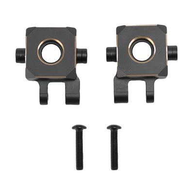 1 Pair RC Steering Knuckles Heavy Duty Brass RC Steering Cups for 118 Crawler Car Upgrades
