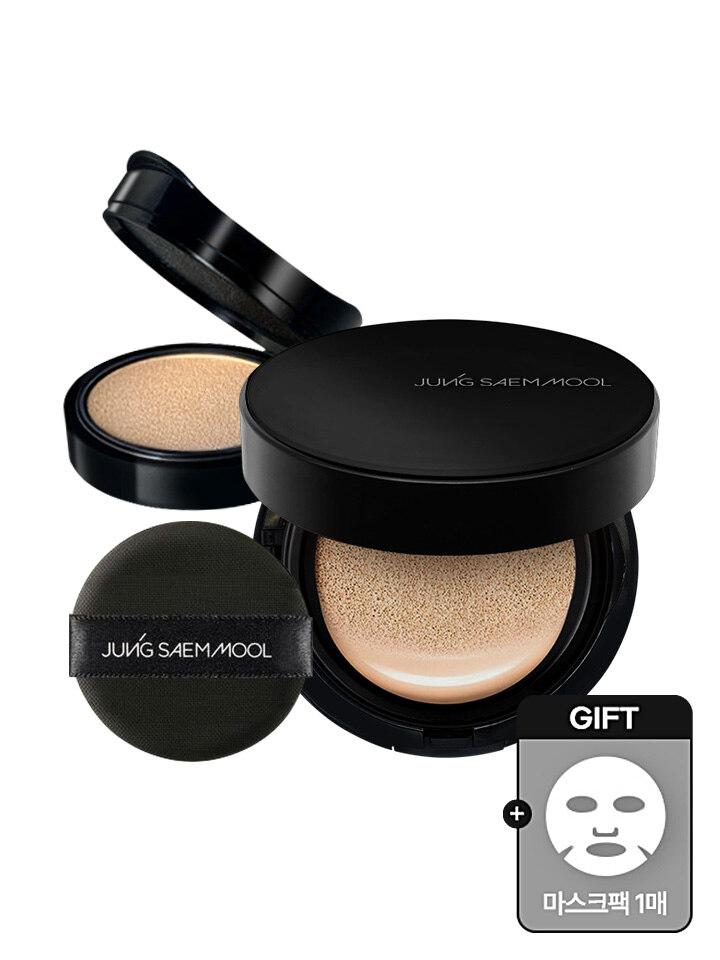 

Essential Skin Nude Longwear Кушон (основной продукт + пополнение) + маска-патч в комплекте Cushion + Refill Medium