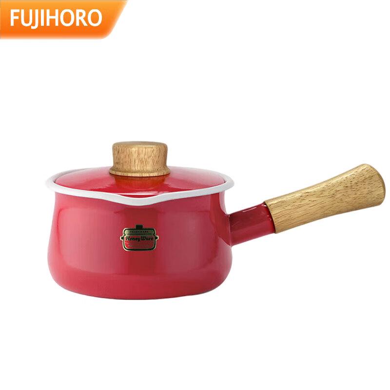 FUJIHORO Japanese Enamel Milk Pot