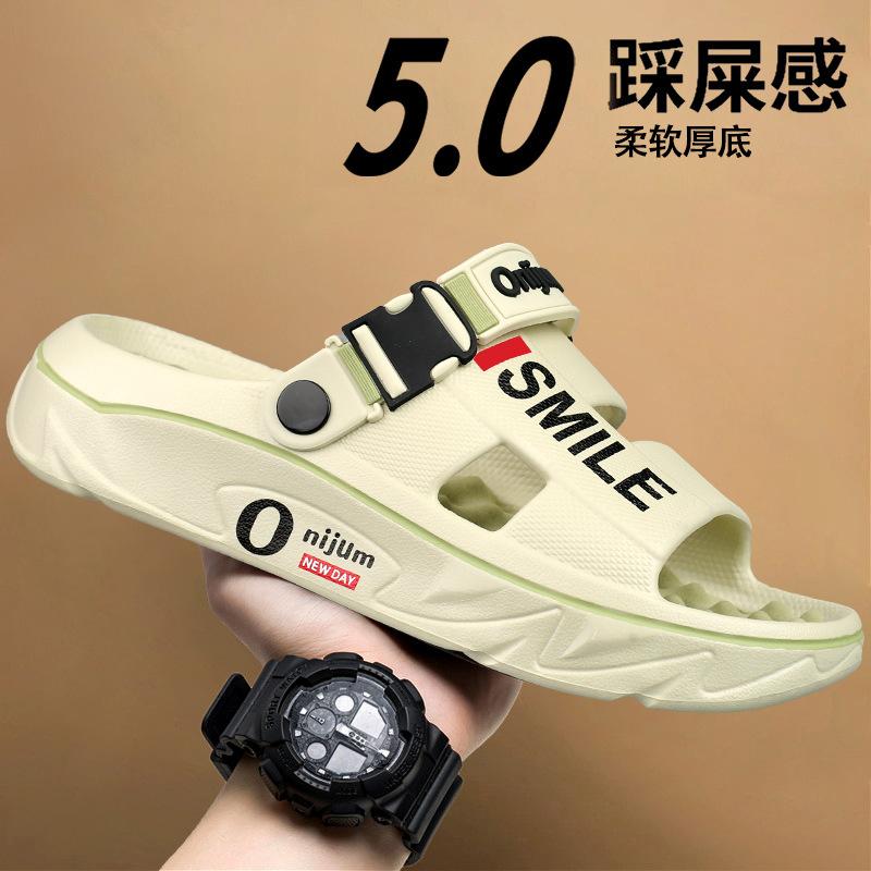 Graduation travel sandals summer new dual-purpose cool slippers couple outdoor leisure seaside beach sandals
