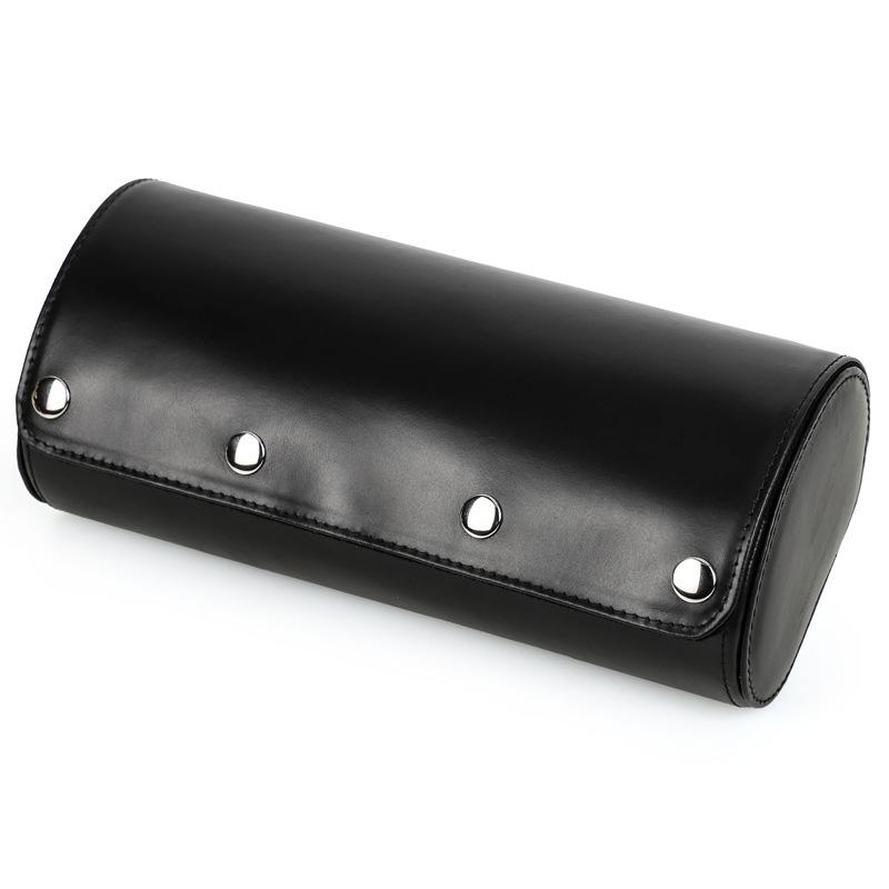 CONTACTS FAMILY Leather Anti-Fall Watch Box: Portable Three-Piece Mechanical Watch Storage Case