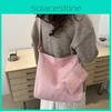 Solid Shoulder Color Bag Retro Winter Lazy Style Large Capacity Crossbody Bag