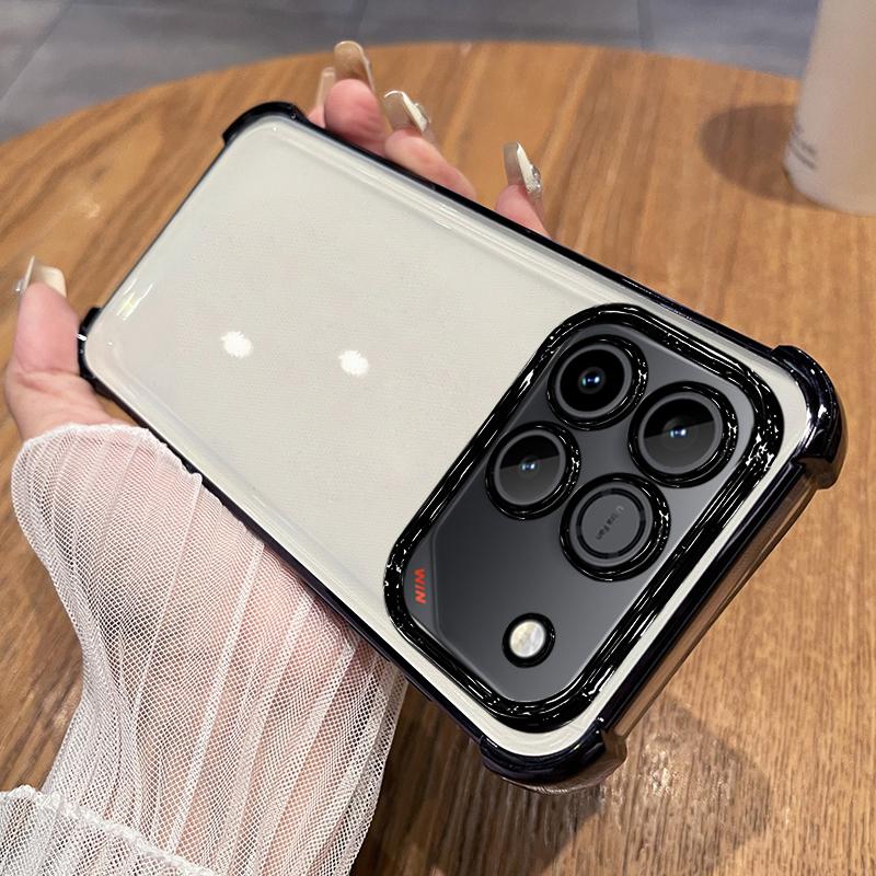 

Plating Lens Protection Film Case For Honor Win RT Four Corners Anti-shock Protection Cover Bumper For Huawei Honor Win RT For Honor Win