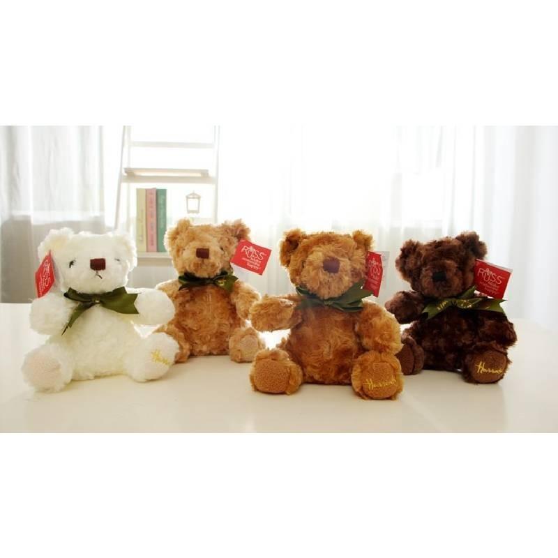 Adorable 7-inch Teddy Bear Plush Toy With Soft Coral Fleece Small Huggable Teddies