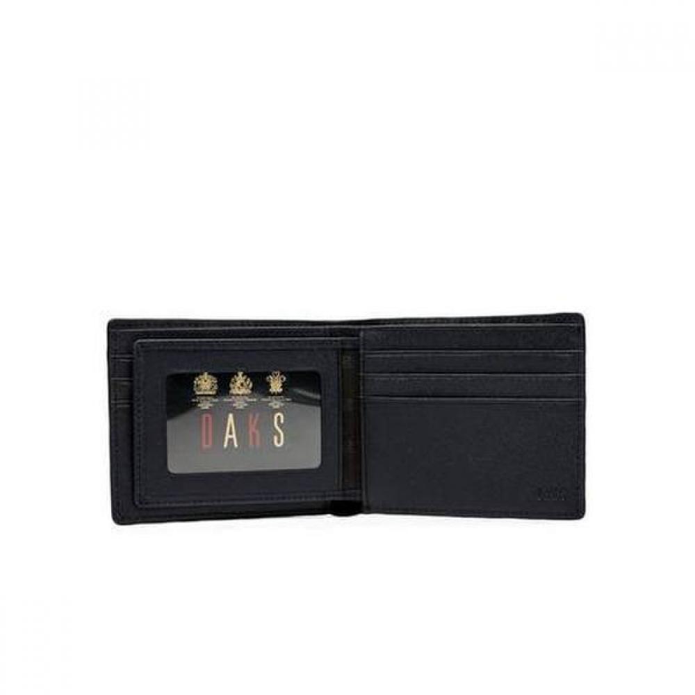 Daks Navy Mini Logo Wallet Embossed Leather Dbwa1f373