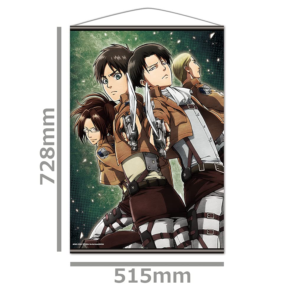 Attack On Titan B2 Tapestry E [Eren & Levi & Erwin & Hange]