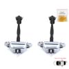 BDP1370-1 2 Pieces Rear Door Stop Check Assy Limiter Strap for Toyota Yaris Vitz MK3 P13 2010-2014 Vios P15 Verso S P12 Pre-Facelift 6863052120