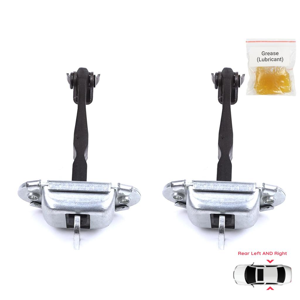 BDP1370-1 2 Pieces Rear Door Stop Check Assy Limiter Strap for Toyota Yaris Vitz MK3 P13 2010-2014 Vios P15 Verso S P12 Pre-Facelift 6863052120