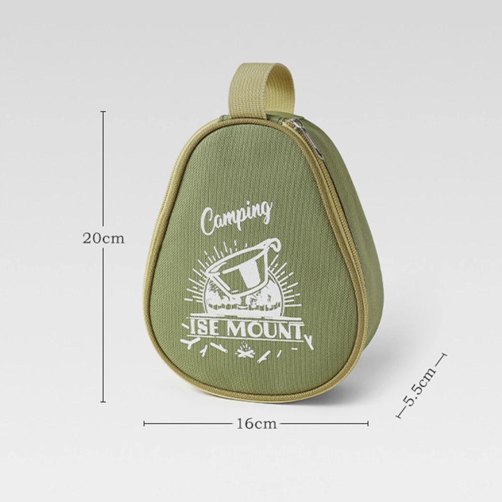 Camping Storage Bag 600D Oxford Tableware Dish Container Sierra Bowl Organizer BBQ Travel Cookware Camp Bag Picnic Supplies New армия зеленый