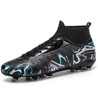 Hip-top Football Shoes Men's/female AG Long Nail Socks, Students Artificial Grass Football Competition Training Shoes