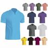 GMXIA Men's Fashion Casual Summer Spring Short Sleeve V-Neck Blouses & Shirts