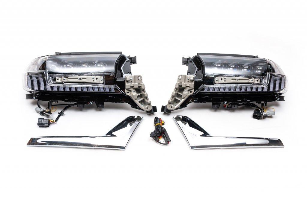 

Headlights 2016-2025 (Bugatti) for Toyota Land Cruiser 200
