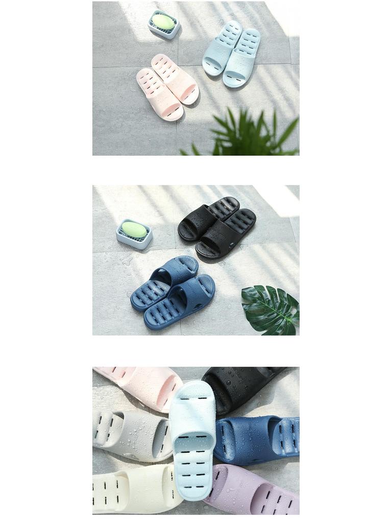 EVA Sommerpantoffeln: Weiches, Desodorierendes, Atmungsaktives, Rutschfestes Badezimmer-Schuhwerk für Paare