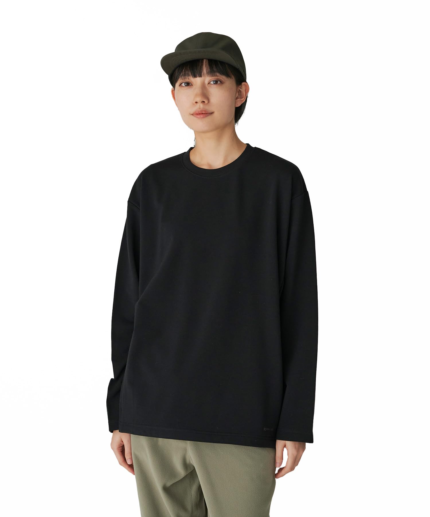 

Snow Peak Wool Sweatshirt Pullover Size M SW-24AU010, Top, Sweatshirt, Men s/Women s, Black, чёрный