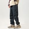New American tooling pants men's autumn and winter functional wind tied feet sports casual trousers black shock pants