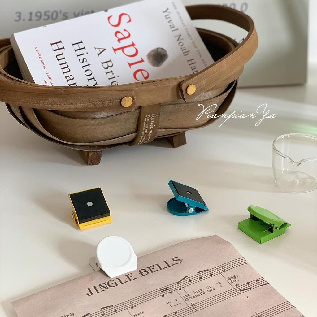 1 Stück Mini-Magnetklemme, mehrfarbig, magnetische Büroklammer für Kühlschrank, Aktenindex, Foto, Memo, Büro, Schule