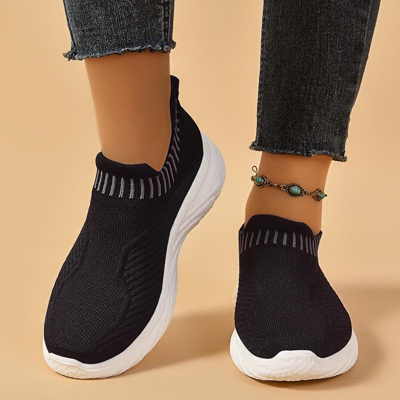 Neue Damen Premium Freizeit-Sneaker - Ein Fußbügel Keine müden Füße Atmungsaktiv Fußgewölbeunterstützung Bequem Mode Rutschfest Dämpfende Schuhe