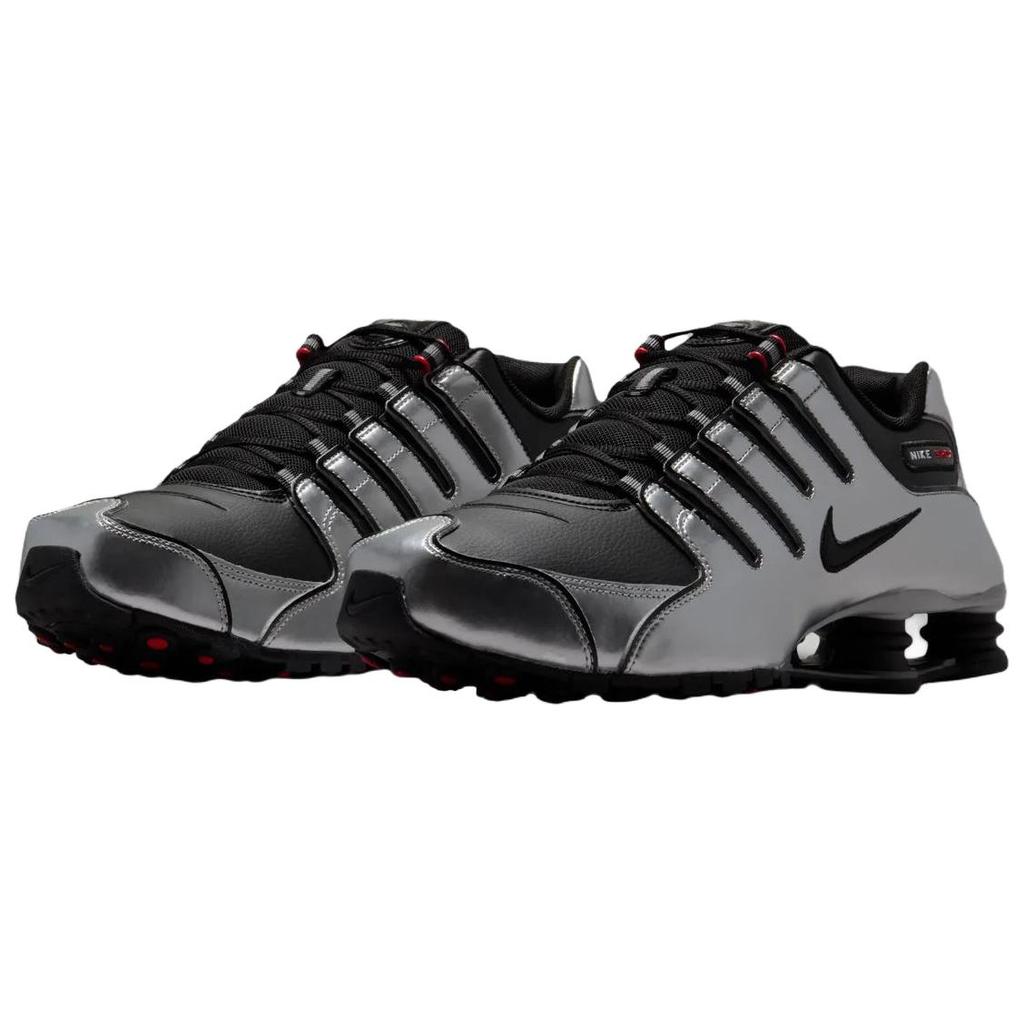 Nike Shox NZ Series Running Shoes Unisex Black Silver IU7506-001